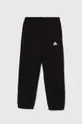 Детские спортивные штаны adidas J SL FC FL PT трикотаж чёрный IV7311