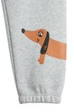 Chłopiec Mini Rodini spodnie dresowe bawełniane dziecięce Dog 2473014394 szary