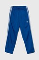 Detské tepláky adidas Originals FIREBIRD PANTS IY9803 modrá AW24