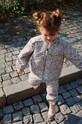 Konges Sløjd spodnie dziecięce THERMO PANTS GRS dzianina multicolor KS101241