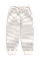 Detské tepláky Konges Sløjd AMIO SWEAT PANTS GOTS pletenina biela KS101393