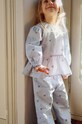 Дитячі бавовняні штани Konges Sløjd EVIA PANTS GOTS бавовна блакитний KS101397