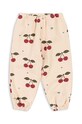 Konges Sløjd pantaloni de trening pentru copii LOU SWEAT PANTS OCS KS101567 bej AW24