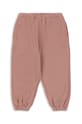Dětské tepláky Konges Sløjd LOU SWEAT PANTS OCS KS101567 růžová AW24