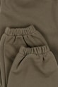 Konges Sløjd spodnie dresowe dziecięce LOU SWEAT PANTS OCS zielony KS101567