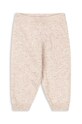 Dětské kalhoty s příměsí vlny Konges Sløjd MINO KNIT PANTS vlna béžová KS101616