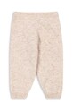 Dětské kalhoty s příměsí vlny Konges Sløjd MINO KNIT PANTS KS101616 béžová AW24