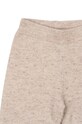 CHLAPEC Dětské kalhoty s příměsí vlny Konges Sløjd MINO KNIT PANTS KS101616 béžová