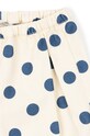 Chlapec Detské bavlnené nohavice Konges Sløjd NOLA PANTS GOTS KS101636 biela