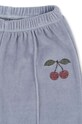 Fiú Konges Sløjd gyerek melegítőnadrág WALLY SWEAT PANTS GOTS KS101732 kék