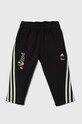 adidas spodnie dresowe dziecięce LK DY MM PNT IV9627 czarny AW24