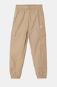 Dětské tepláky adidas Originals CARGO PANTS IX7620 béžová AW24