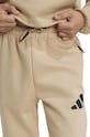 adidas pantaloni de trening pentru copii J Z.N.E. PT JF2492 maro AW24