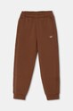 Dječji donji dio trenirke adidas Originals SWEATPANTS pletivo smeđa IY9531