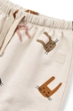 Detské tepláky Liewood Loup Baby Printed Sweatpants béžová LW19475