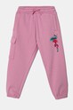 Puma spodnie dresowe dziecięce X TROLLS Cargo Pants TR dzianina różowy 627379