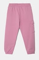 Puma spodnie dresowe dziecięce X TROLLS Cargo Pants TR 627379 różowy AW24