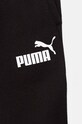 Băieți Puma pantaloni de trening din bumbac pentru copii ESS BLOCK Sweatpants 681821 negru