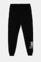 Dječji donji dio trenirke Puma ESS+ TROPICAT Sweatpants pletivo crna 681829