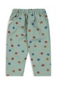 Дитячі бавовняні штани Konges Sløjd FEN PANTS GOTS KS101977 бірюзовий AW24