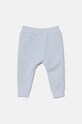 United Colors of Benetton spodnie dresowe bawełniane niemowlęce 3J70AF01R.W.Seasonal niebieski AW24