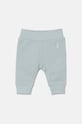 United Colors of Benetton spodnie dresowe bawełniane niemowlęce bawełna turkusowy 3J70AF01R.W.Seasonal