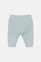 United Colors of Benetton spodnie dresowe bawełniane niemowlęce 3J70AF01R.W.Seasonal turkusowy AW24