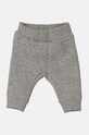 United Colors of Benetton spodnie dresowe bawełniane niemowlęce bawełna szary 3J70AF01R.W.Seasonal