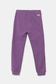 Fila pantaloni de trening din bumbac pentru copii LICHTENBORN FAK0359 violet AW24