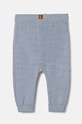 United Colors of Benetton leggins din amestec de lână pentru bebeluși tricotaj albastru 1032AF005.W.Seasonal