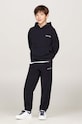 Tommy Hilfiger pantaloni de trening pentru copii U POLAR FLEECE tricotaj bleumarin KS0KS00583.9BYH.128.176