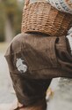 Dětské bavlněné kalhoty That's mine Frederik 117451 hnědá AW24