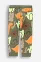 Coccodrillo pantaloni de trening din bumbac pentru copii ZC4120102SBN verde AW24