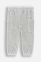 Coccodrillo spodnie dresowe niemowlęce ZC4120101MBN szary AW24