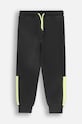 Детски спортен панталон Coccodrillo ZC4120103WBK черен AW24