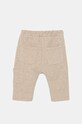 Kojenecké kalhoty United Colors of Benetton 38KHAF01W.W.Seasonal béžová AW24