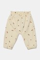 Βρεφικό βαμβακερό παντελόνι United Colors of Benetton βαμβάκι μπεζ 40CYAF01D.W.Seasonal