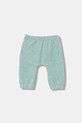 Hlače za dojenčka United Colors of Benetton Pletenina turkizna 3MCDAF020.W.Seasonal