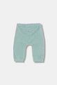 United Colors of Benetton spodnie niemowlęce 3MCDAF020.W.Seasonal turkusowy AW24