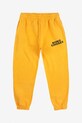 Дитячі спортивні штани Bobo Choses 324EC026 жовтий AW24