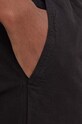 Samsoe Samsoe pantaloni din amestec de in SAJABARI negru M24200056