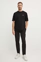 Calvin Klein spodnie K10K113648 czarny SS25