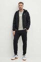 Tepláky Calvin Klein K10K113096 černá AW24