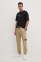 Calvin Klein Jeans spodnie J30J325900 beżowy AW24