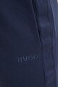 HUGO spodnie bawełniane lounge granatowy 50520501