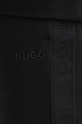 HUGO spodnie bawełniane lounge czarny 50520501