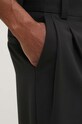HUGO pantaloni din lana negru 50520374