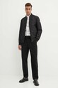 Bavlněné kalhoty Armani Exchange 6DZPL6.ZN5WZ černá AW24