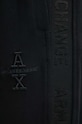 Bavlnené tepláky Armani Exchange čierna 6DZPLC.ZJNNZ