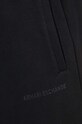 Armani Exchange spodnie dresowe bawełniane czarny 6DZPLJ.ZJ4XZ